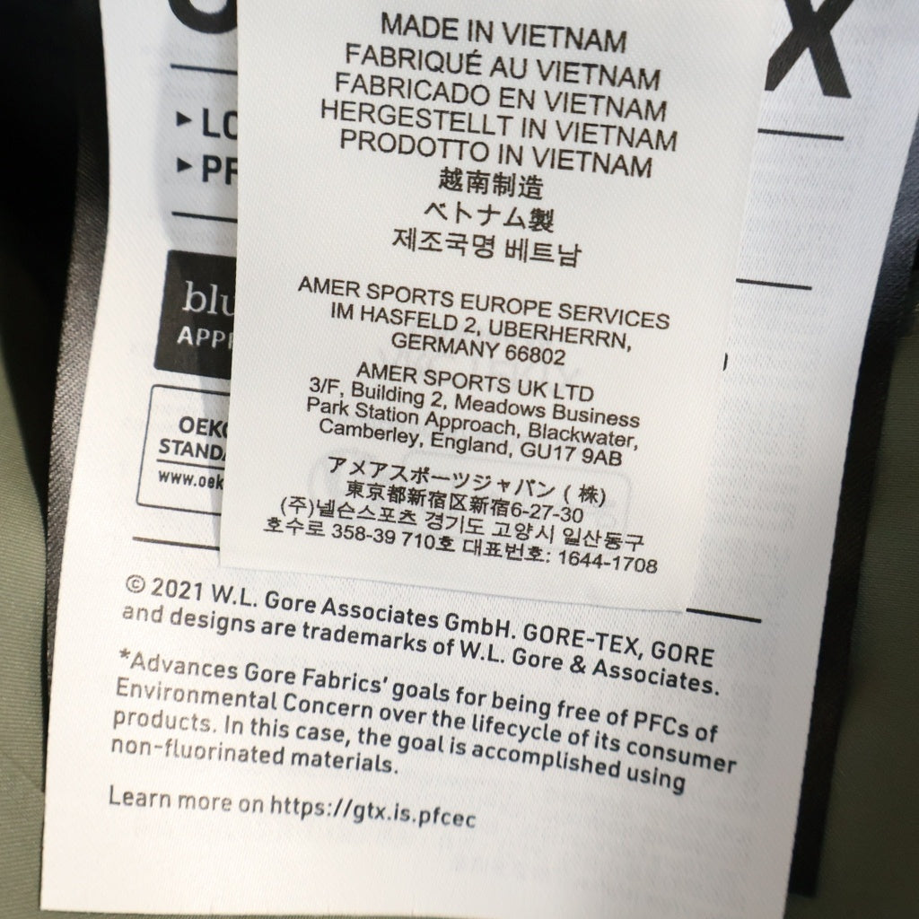 ARC'TERYX(アークテリクス) 24SS BETA JACKET ベータジャケット ゴアテックス ジップアップフーデッドジャケット カーキ X000008584