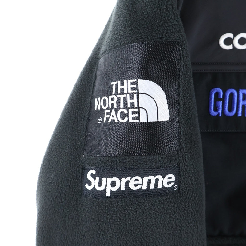 SUPREME(シュプリーム) 18AW ×THE NORTH FACE Expedition Fleece Jacket ザノースフェイス エクスペディションフリースジャケット ブラック NL71809I