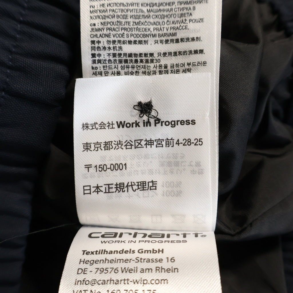 Carhartt WIP(カーハート ダブリューアイピー) NEVEN JACKT ネヴンジャケット ジップアップブルゾン ネイビー I035971
