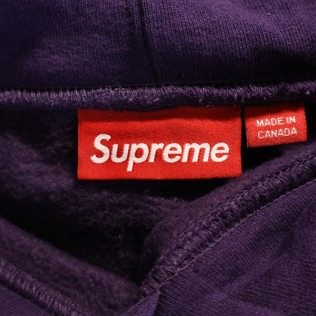 SUPREME(シュプリーム) 25AW Small Box Logo Hooded Sweatshirt スモールボックスロゴ プルオーバースウェットパーカー フーディー パープル