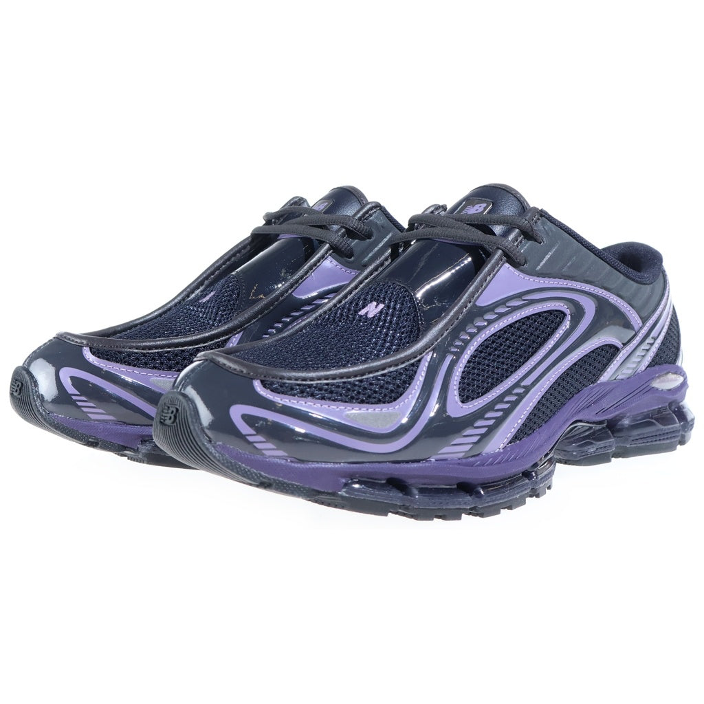 New Balance(ニューバランス) メッシュ ローカットスニーカー ブラック/パープル US9/27cm U18905JK