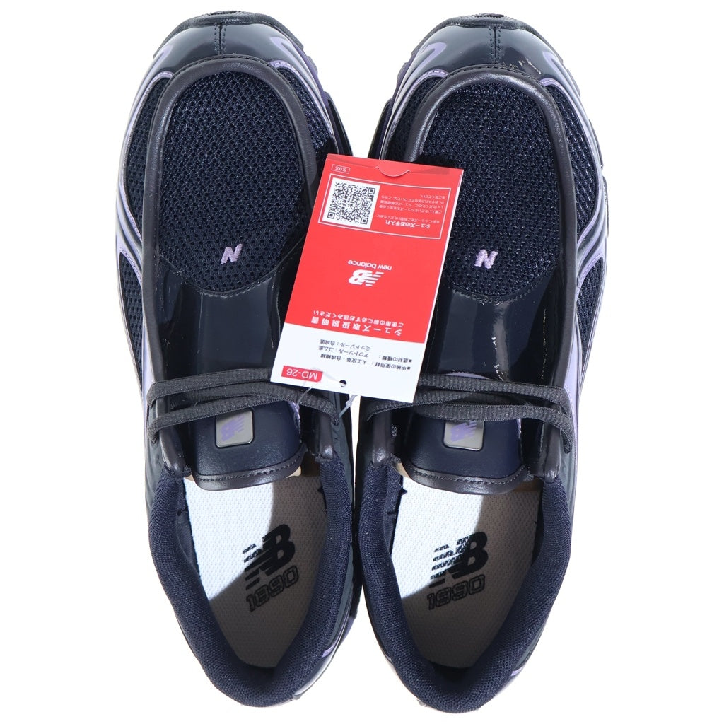 New Balance(ニューバランス) メッシュ ローカットスニーカー ブラック/パープル US9/27cm U18905JK