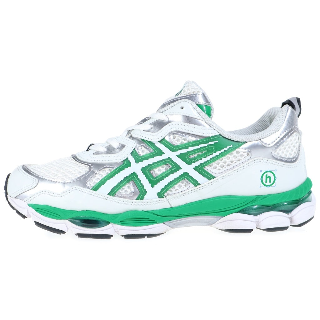 ASICS(アシックス) ×Hidden NY GEL-NYC ヒドゥンニューヨーク ゲルNYC ローカットスニーカー ホワイト/グリーン US9/27cm 1201B001-100