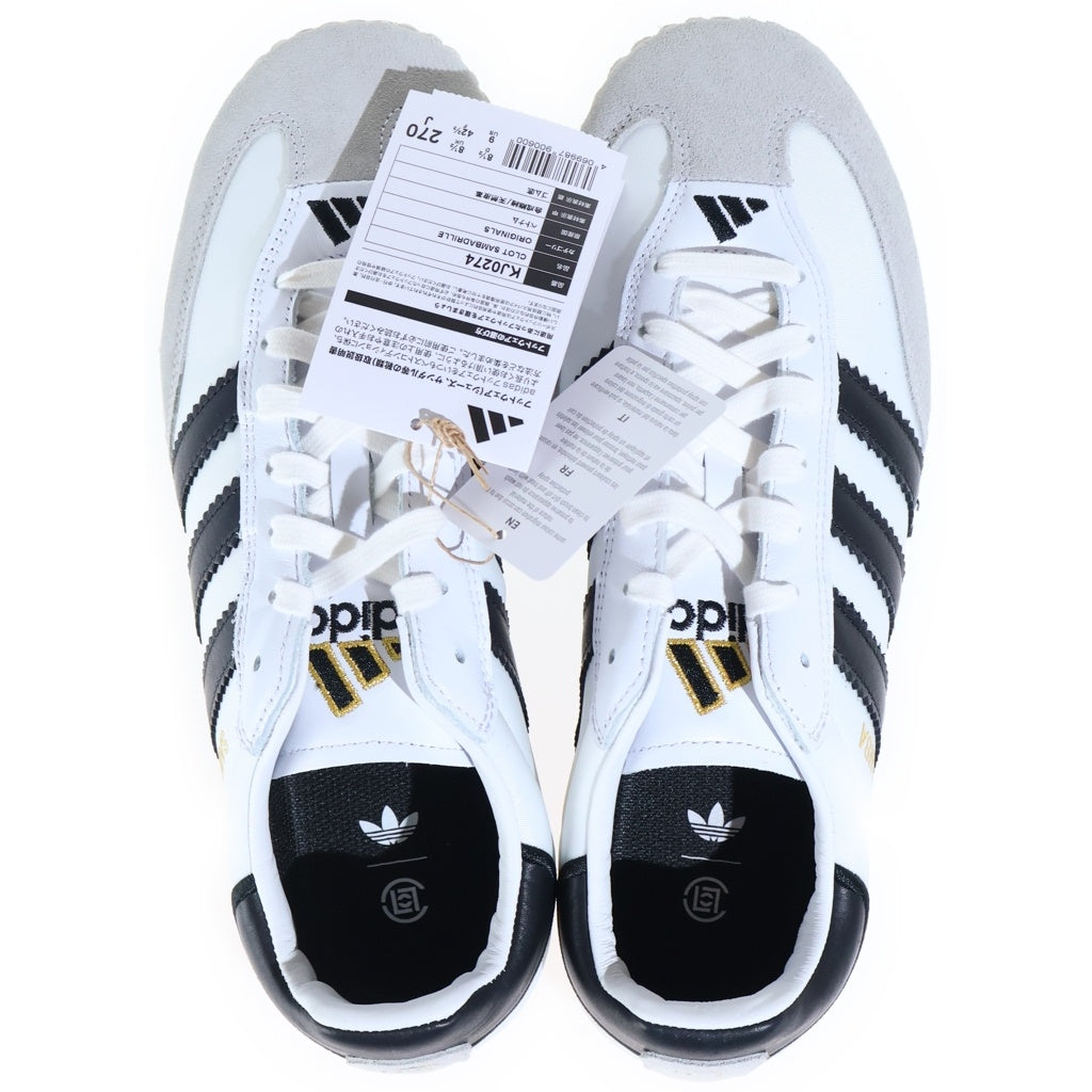 adidas(アディダス) ×CLOT SAMBA クロット サンバ ローカットスニーカー ホワイト US9/27cm KJ0274