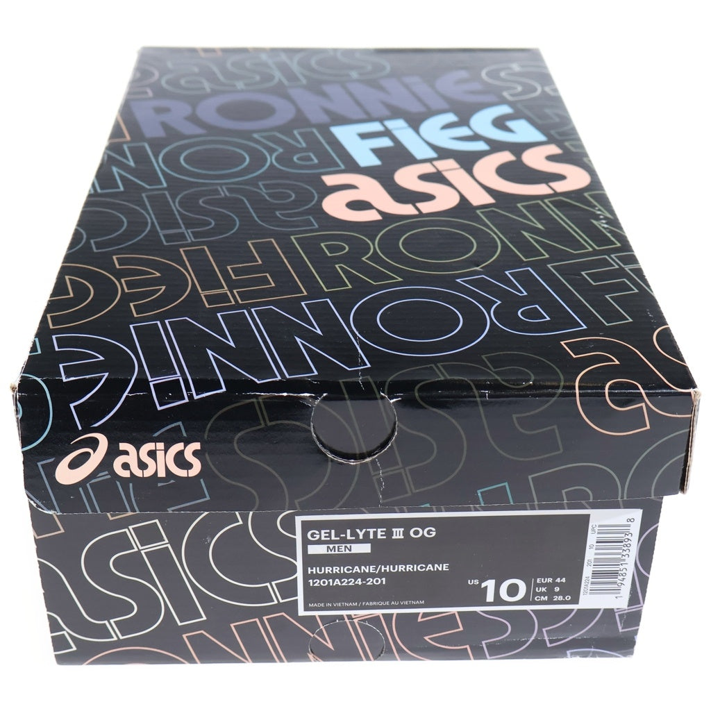 ASICS(アシックス) ×RONNIE FIEG GEL-LYTE III THE PALETTE ロニーファイグ ゲルライト3 ザパレット ローカットスニーカー グレー US10/28cm 1201A224-201