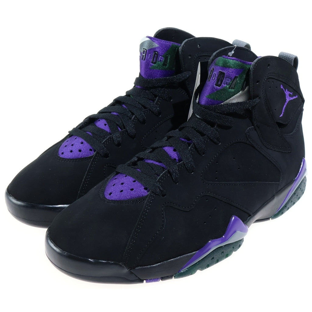 NIKE(ナイキ) AIR JORDAN 7 RAY ALLEN エアジョーダン レイアレン ハイカットスニーカー ブラック/パープル US9/27cm 304775-053