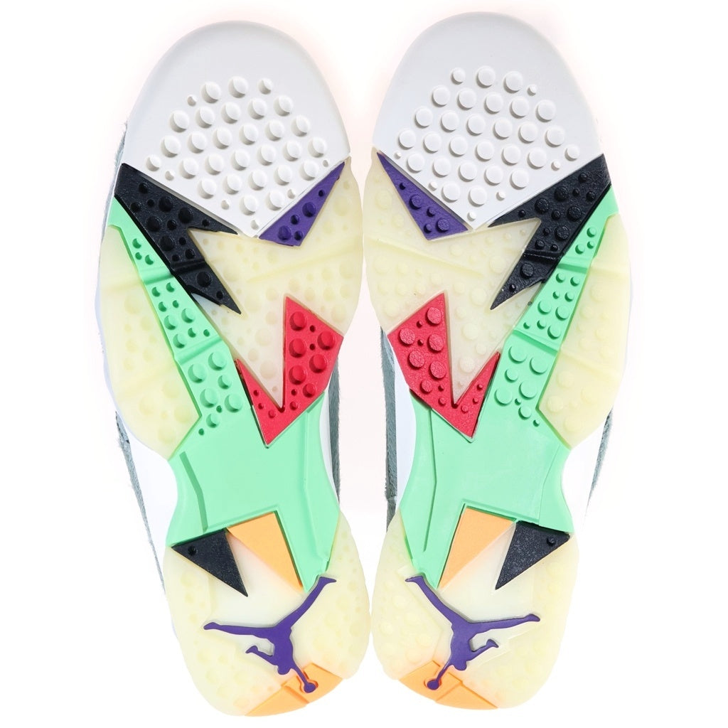 NIKE(ナイキ) AIR JORDAN 7 SE HARE 2.0 エアジョーダン ヘア ハイカットスニーカー グレー/ピンク US9/27cm CT8528-002