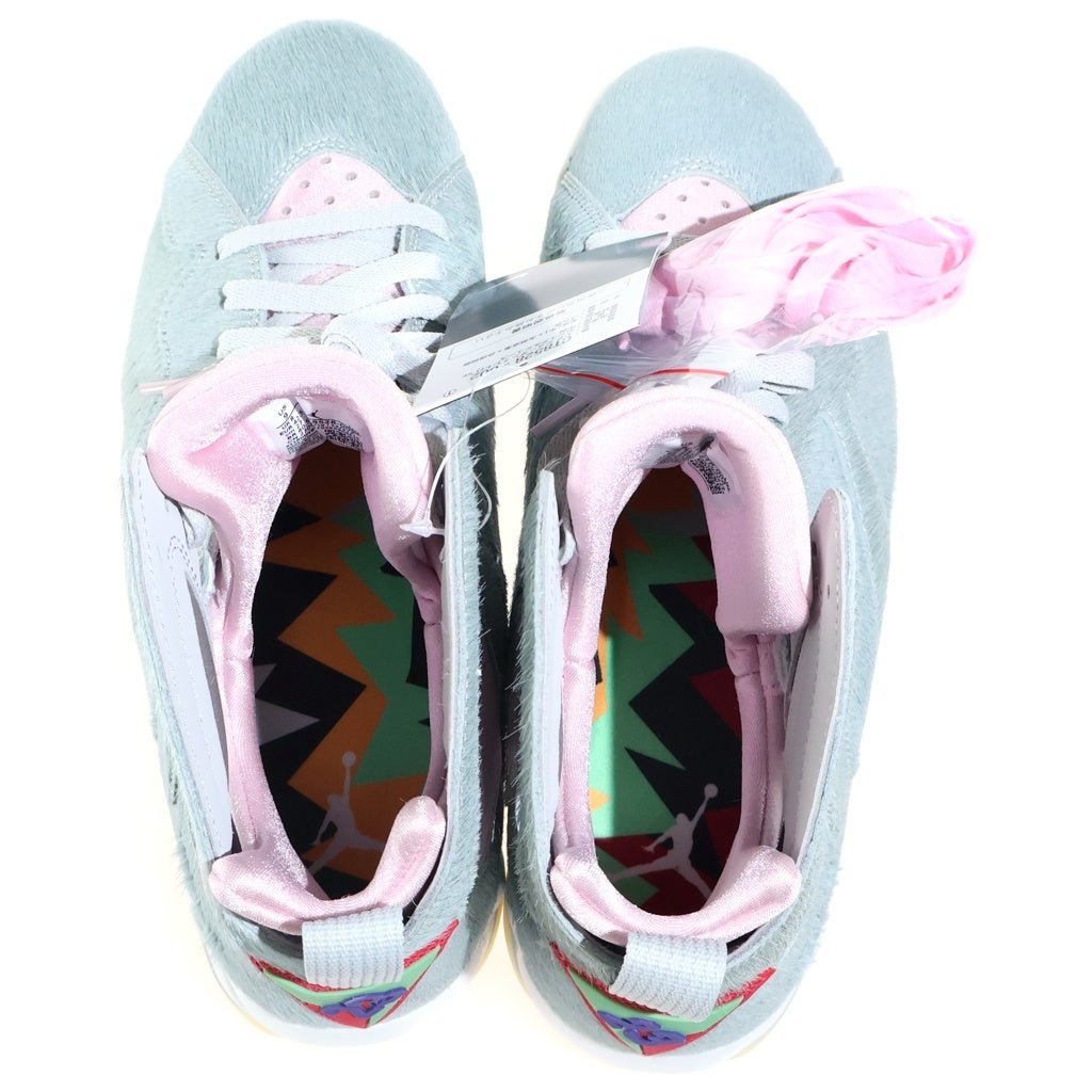 NIKE(ナイキ) AIR JORDAN 7 SE HARE 2.0 エアジョーダン ヘア ハイカットスニーカー グレー/ピンク US9/27cm CT8528-002