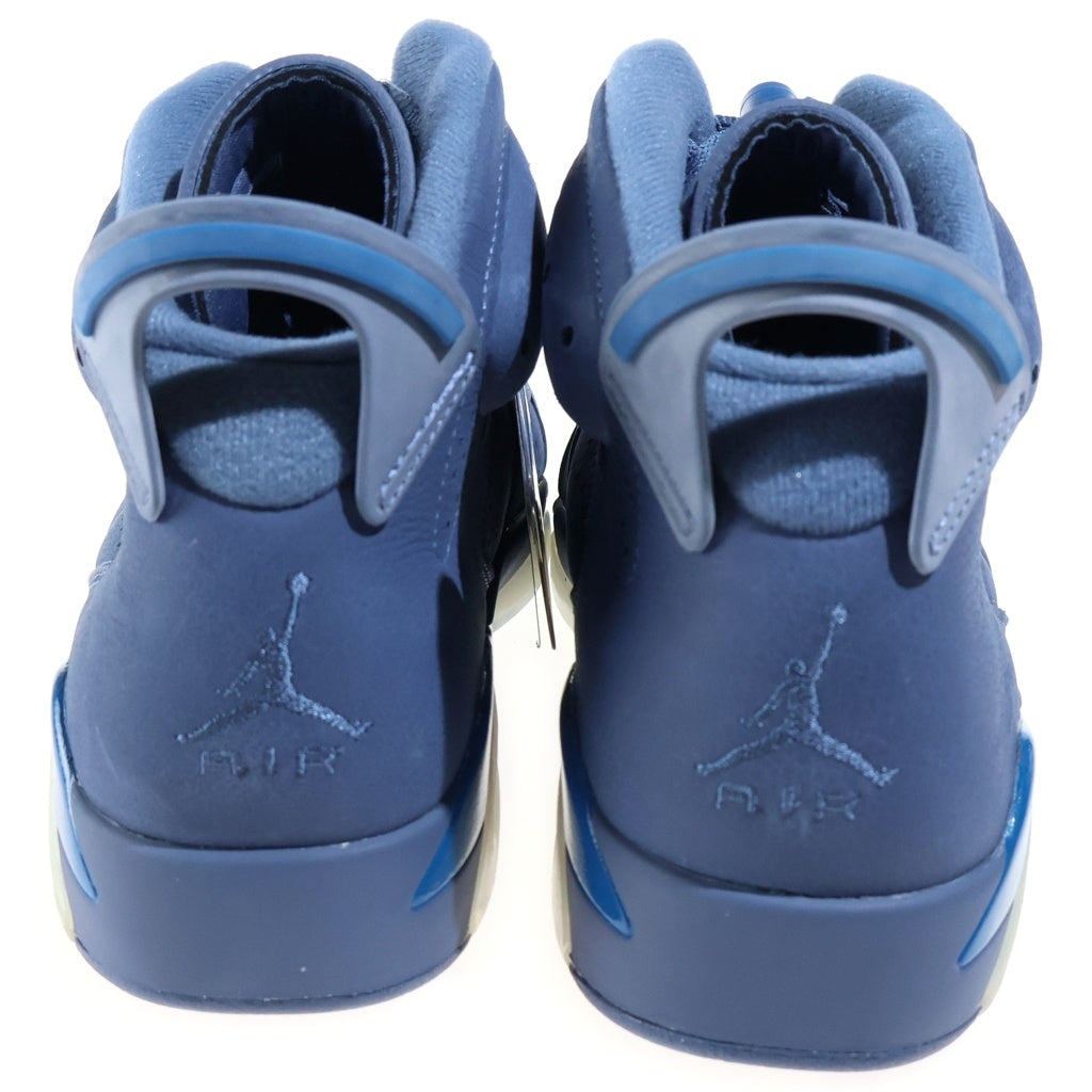 NIKE(ナイキ) AIR JORDAN 6 RETRO エアジョーダン レトロ ハイカットスニーカー ブルー US9/27cm CT4838-004 384664-400