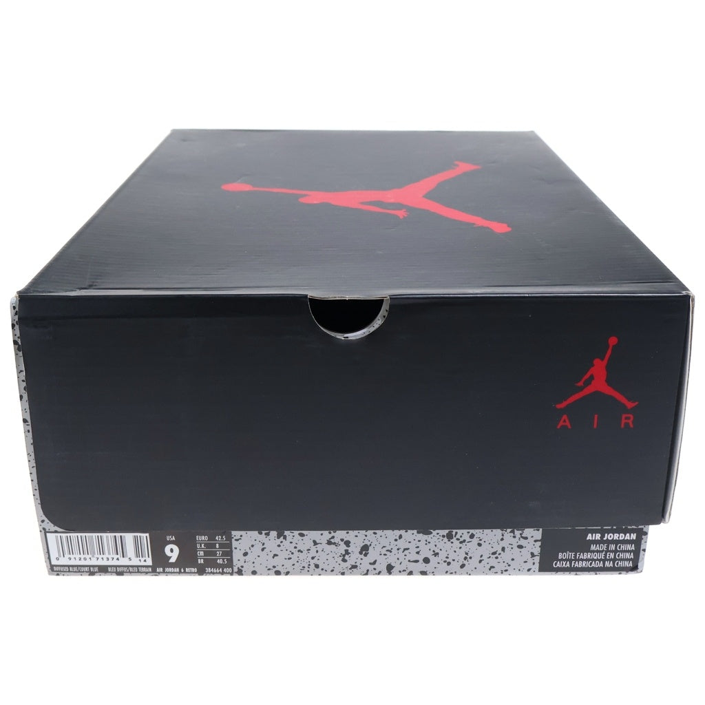 NIKE(ナイキ) AIR JORDAN 6 RETRO エアジョーダン レトロ ハイカットスニーカー ブルー US9/27cm CT4838-004 384664-400