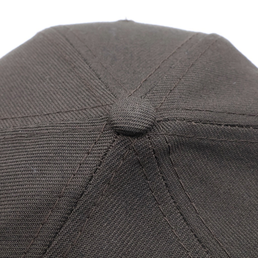 SUPREME(シュプリーム) 22AW ×NEW ERA S Logo Cap ニューエラ Sロゴ刺繍 ベースボールキャップ 帽子 ブラウン