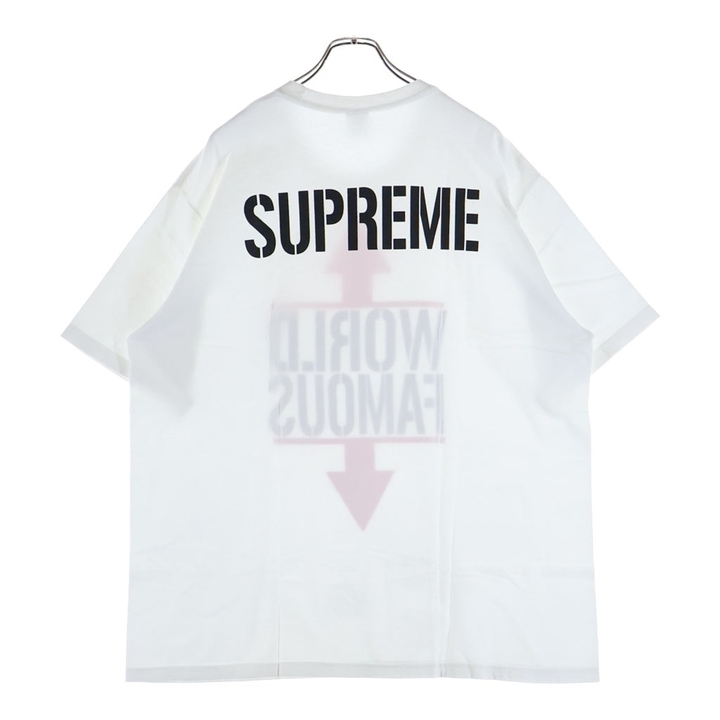 SUPREME(シュプリーム) 26SS World Famous Tee ワールドフェイマス プリントTシャツ 半袖カットソー ホワイト