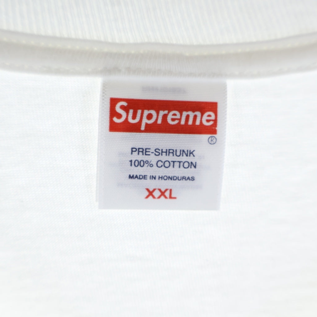 SUPREME(シュプリーム) 26SS Based Tee WHY HATE ? ベースド プリントTシャツ 半袖カットソー ホワイト