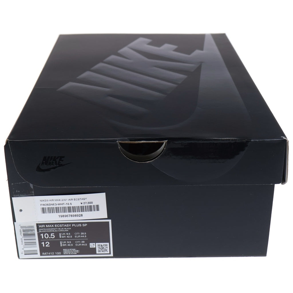 NIKE(ナイキ) 26AW ×Supreme MAX 2001 AIR ECSTASY シュプリーム エアマックス エアエクスタシー ローカットスニーカー ホワイト US10.5/28.5cm IM7412-100