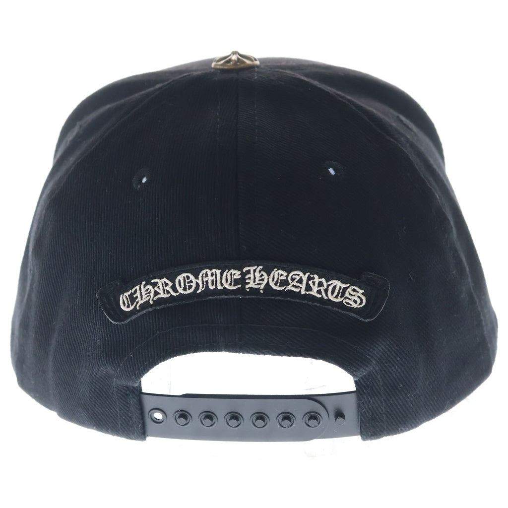 CHROME HEARTS(クロムハーツ) CH PLUS HORSESHOE EMBROIDERY BASEBALL CAP CHプラス ホースシュー エンブロイダリー キャップ 帽子 ブラック