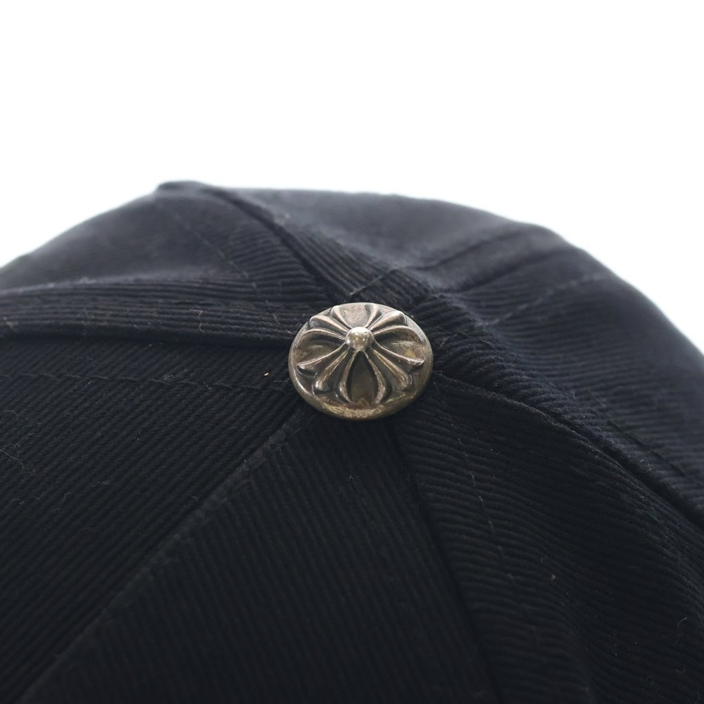 CHROME HEARTS(クロムハーツ) CH PLUS HORSESHOE EMBROIDERY BASEBALL CAP CHプラス ホースシュー エンブロイダリー キャップ 帽子 ブラック