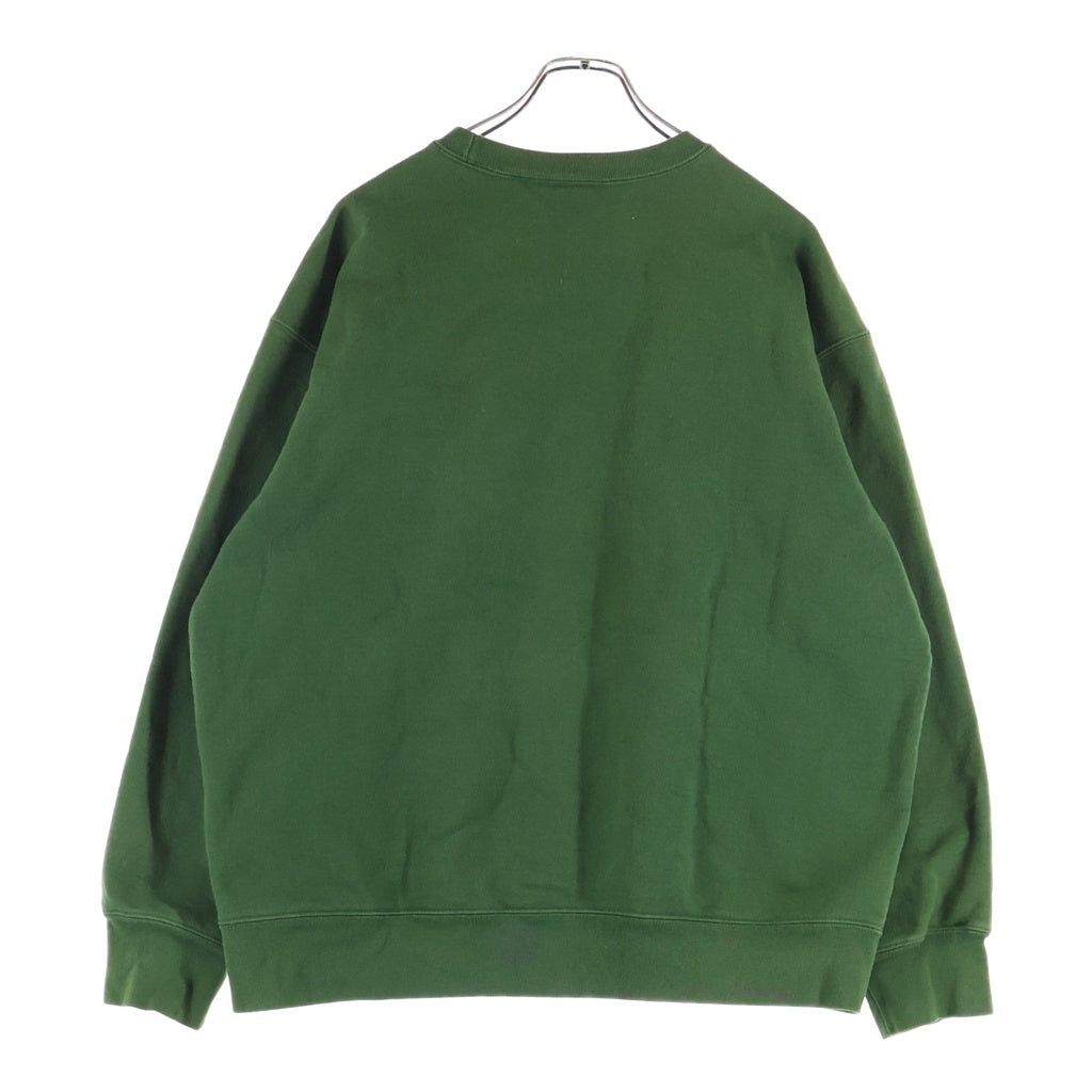 SUPREME(シュプリーム) 20AW Small Box Crewneck スモークボックスロゴ プルオーバークルーネックスウェット トレーナー グリーン