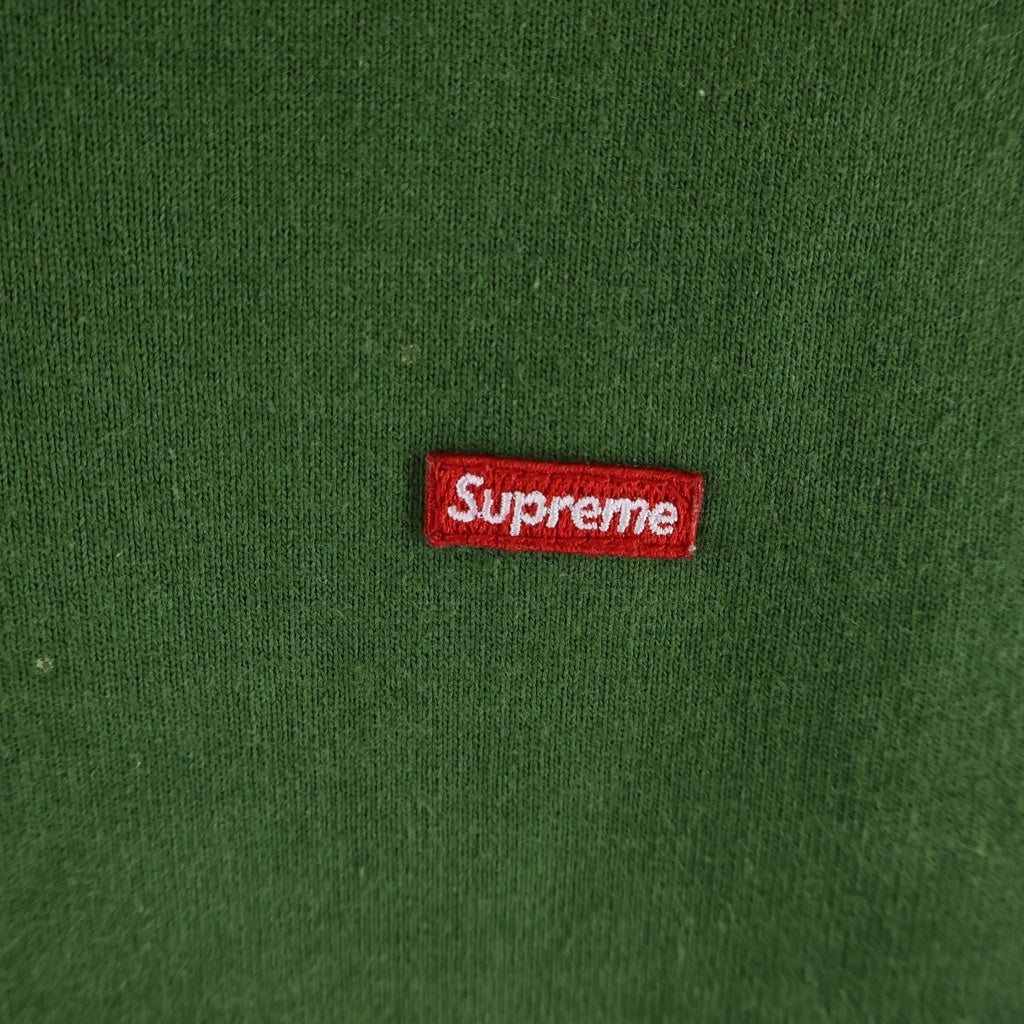 SUPREME(シュプリーム) 20AW Small Box Crewneck スモークボックスロゴ プルオーバークルーネックスウェット トレーナー グリーン