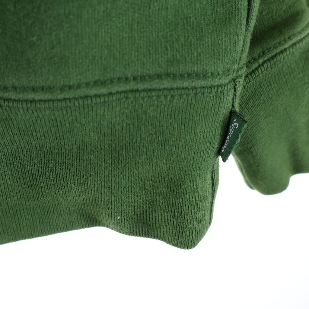 SUPREME(シュプリーム) 20AW Small Box Crewneck スモークボックスロゴ プルオーバークルーネックスウェット トレーナー グリーン