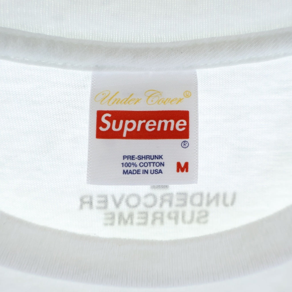SUPREME(シュプリーム) 18SS ×UNDERCOVER ×PUBLIC ENEMY Terrordome Tee アンダーカバー パブリックエネミー テラードーム クルーネック半袖Tシャツ カットソー ホワイト