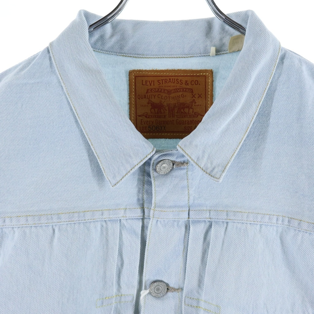 Levi's VINTAGE CLOTHING(リーバイス ビンテージ クロージング) 506XX BLEACH TYPE I 1st 1936年モデル デニムジャケット ライトインディゴ 0033E-0003