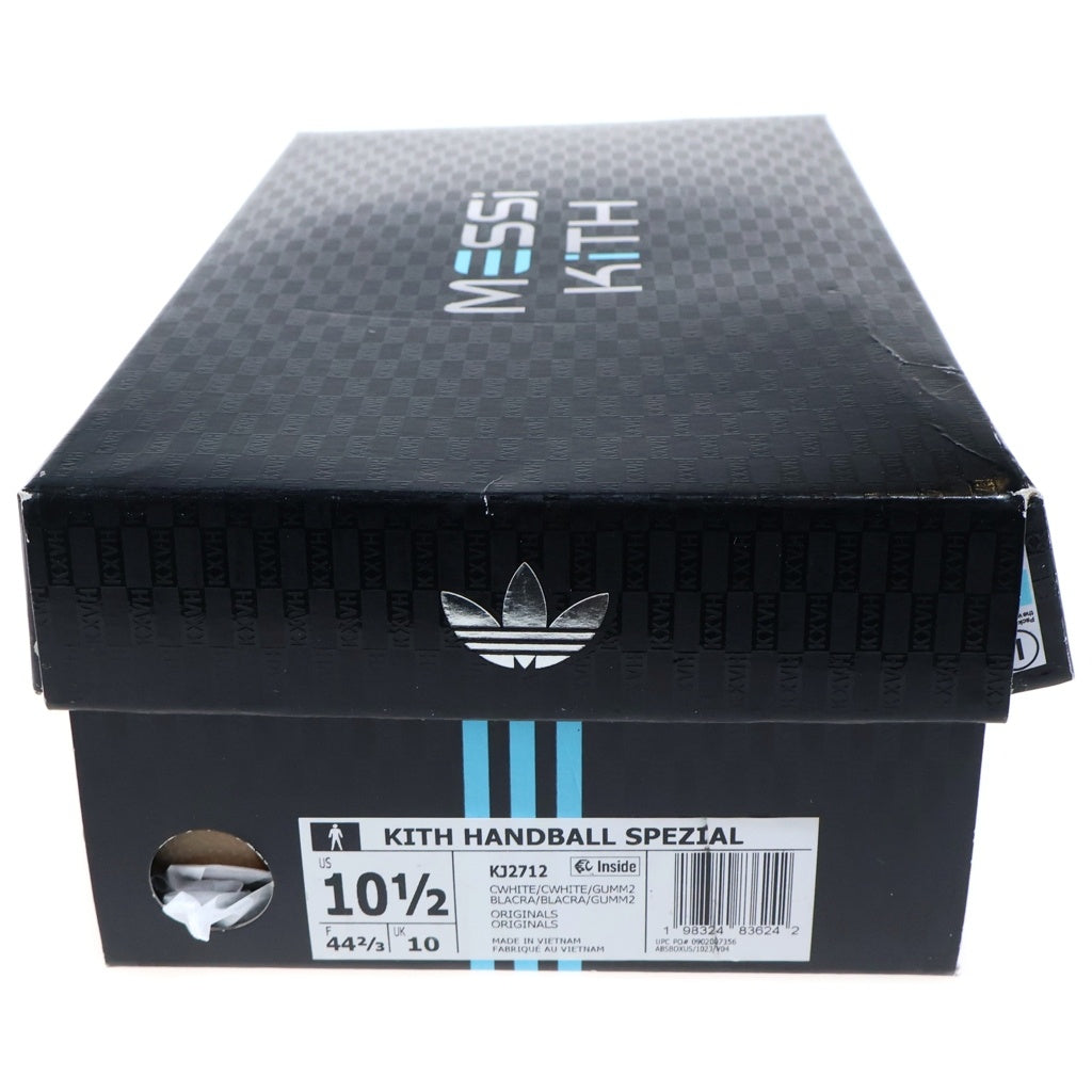 adidas(アディダス) ×KITH HANDBALL SPEZIAL キス ハンドボール スペツィアル ローカットスニーカー アイボリー US10.5/28.5cm KJ2712