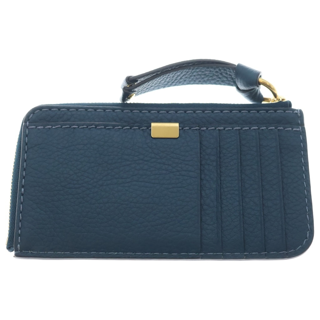 Chloe(クロエ) MARCIE マーシー レザー フラグメント コインケース ブルー CHC22AP674I31 レディース