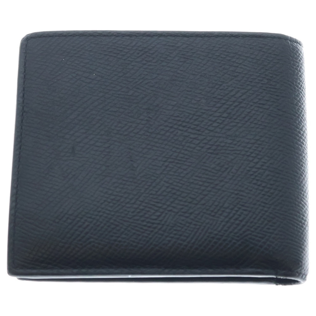CELINE(セリーヌ) ×ANDRE BUTZER BI-FOLD LEATHER WALLET アンドレ ブッツァー バイフォールド 二つ折り財布 ウォレット ブラック 10C873CDS.38SI