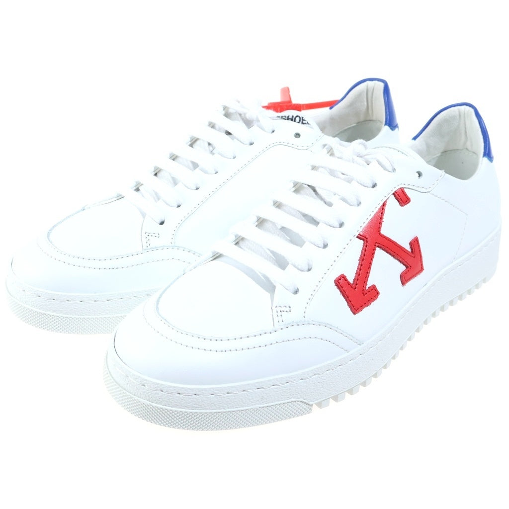 OFF-WHITE(オフホワイト) 21AW ARROW 2.0 SNEAKER レザー ローカットスニーカー レディース ホワイト OWIA177R21LEA0030125