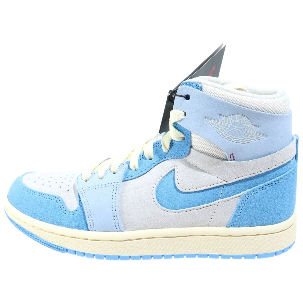 NIKE(ナイキ) WMNS AIR JORDAN 1 ZOOM CMFT 2 エアジョーダン1 ズームコンフォート ハイカットスニーカー レディース US6/23cm ホワイト/ブルー DV1305-004