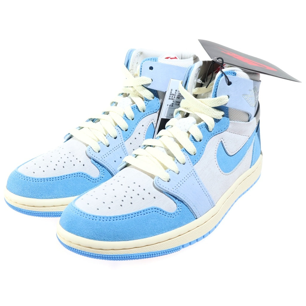 NIKE(ナイキ) WMNS AIR JORDAN 1 ZOOM CMFT 2 エアジョーダン1 ズームコンフォート ハイカットスニーカー レディース US6/23cm ホワイト/ブルー DV1305-004