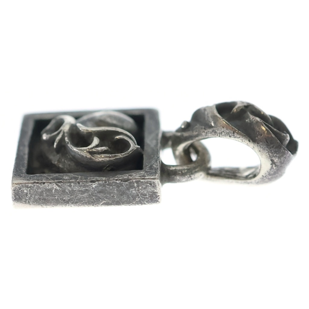CHROME HEARTS(クロムハーツ) FRAMED HEART フレームドハート チャーム ペンダントトップ シルバー BCA273