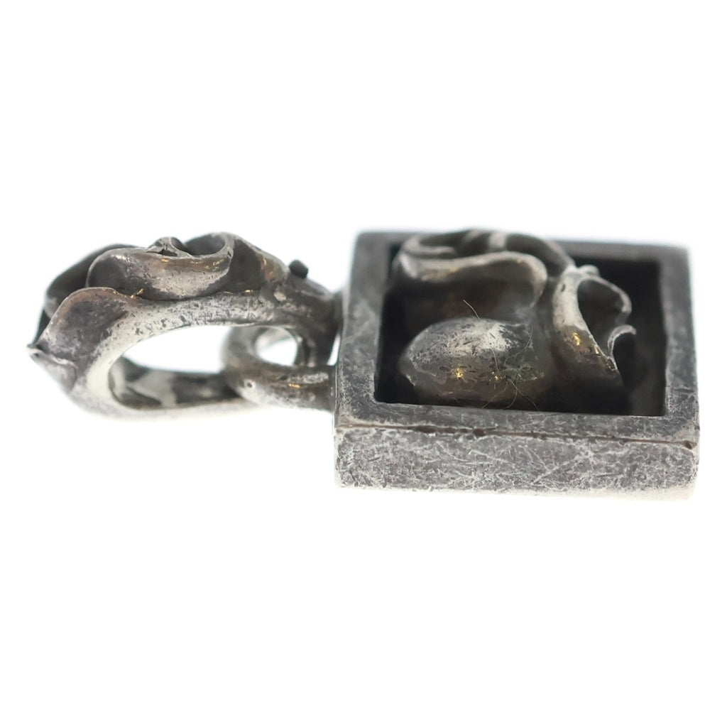 CHROME HEARTS(クロムハーツ) FRAMED HEART フレームドハート チャーム ペンダントトップ シルバー BCA273
