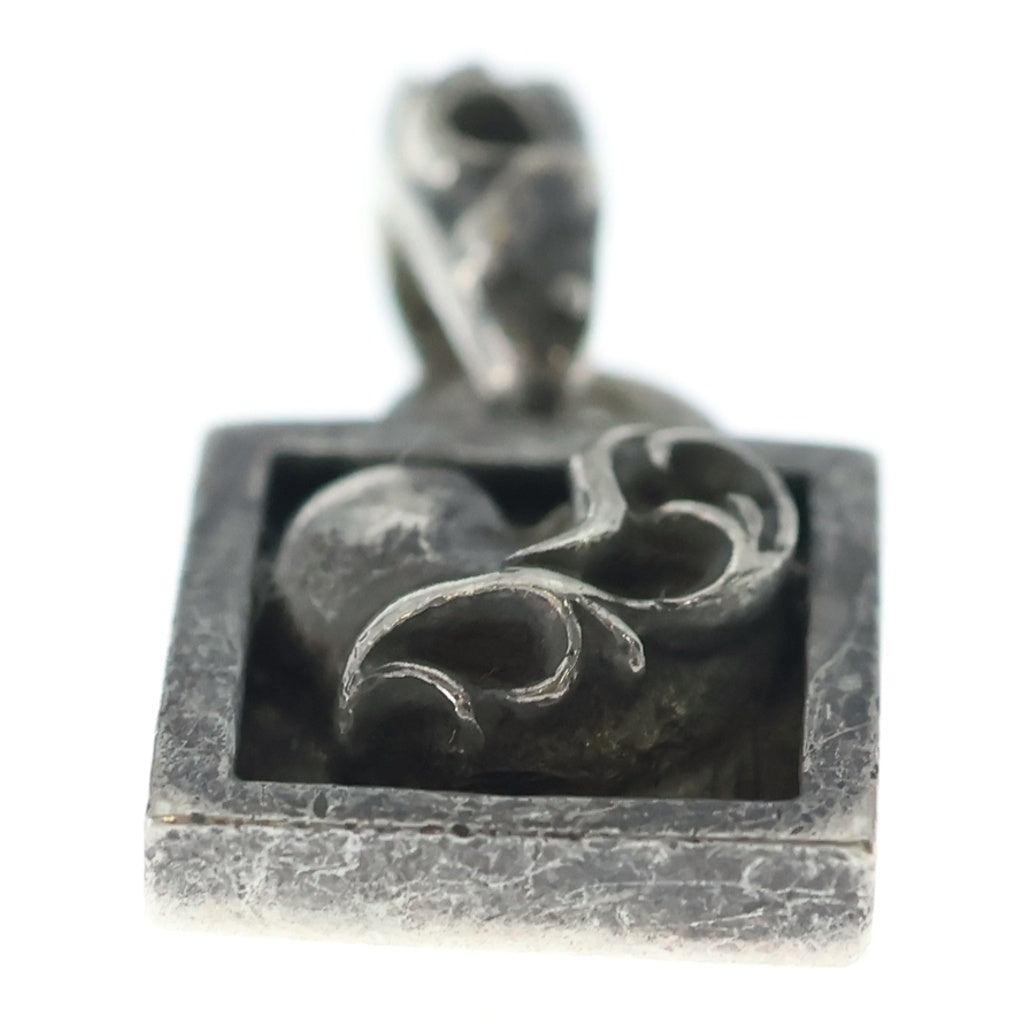 CHROME HEARTS(クロムハーツ) FRAMED HEART フレームドハート チャーム ペンダントトップ シルバー BCA273