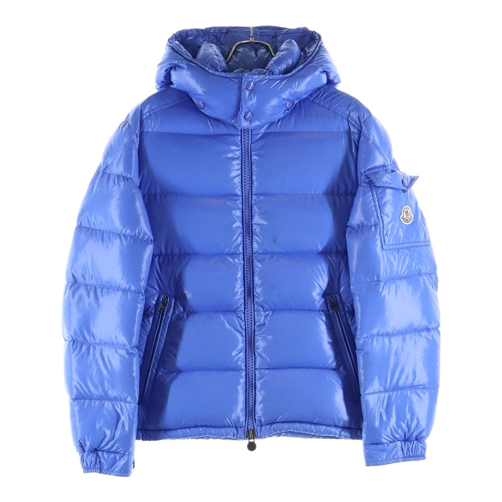 MONCLER(モンクレール) 16AW MAYA マヤ ジップアップ フーデッド ナイロン ダウンジャケット ブルー B20914036605 68950