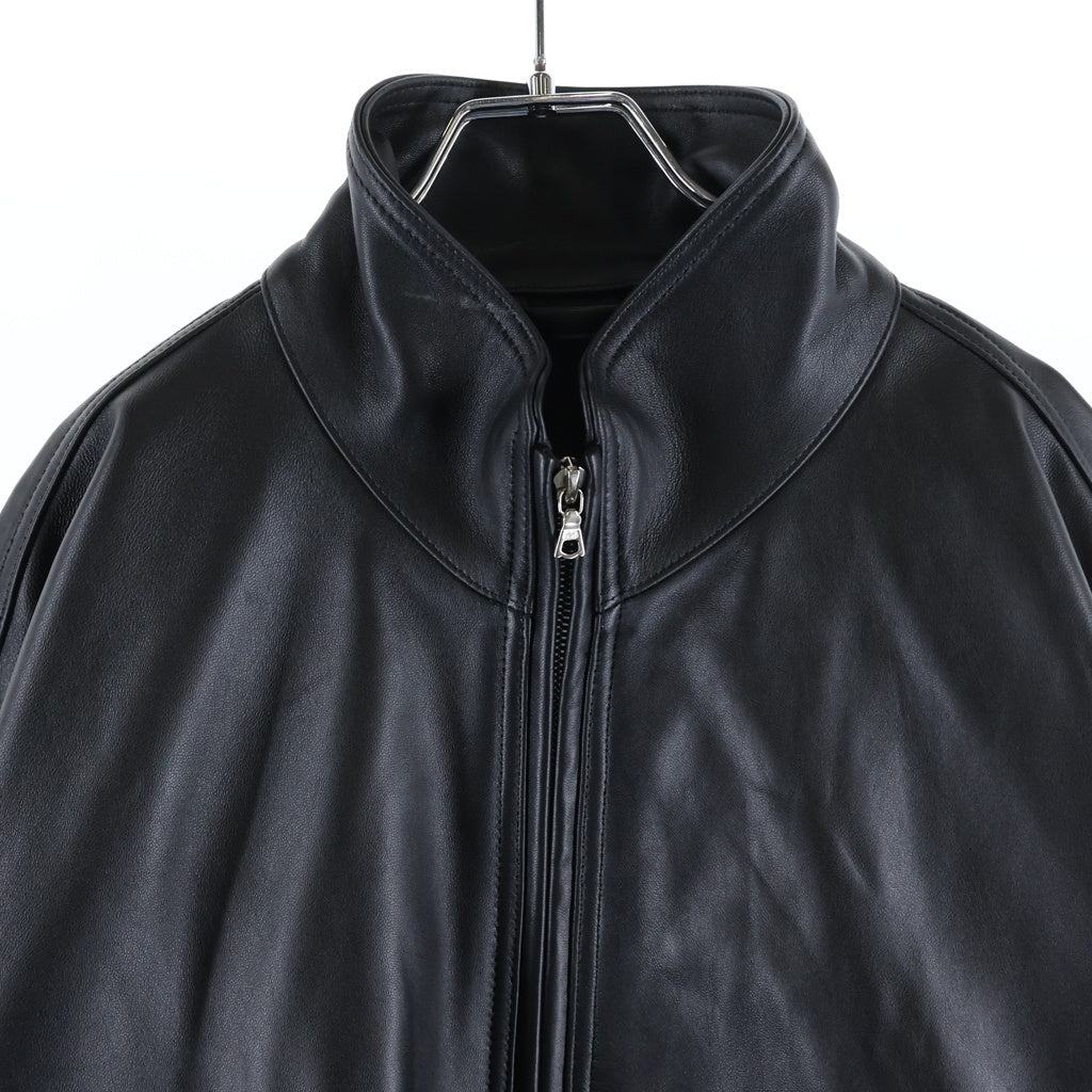Stein(シュタイン) 25AW SHEEP LEATHER STAND COLLAR JACKET シープレザー スタンドカラージャケット ブラック ST.1220