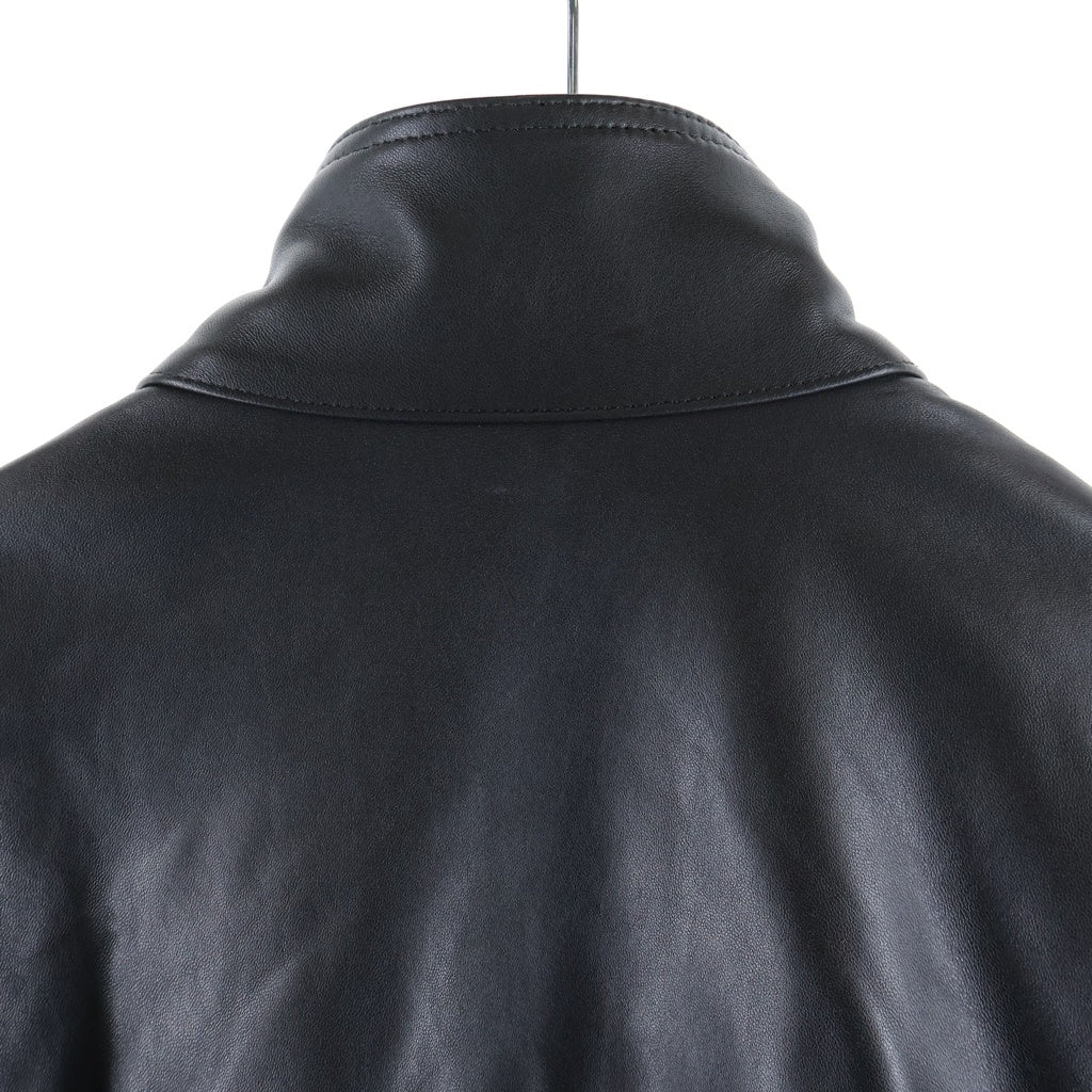 Stein(シュタイン) 25AW SHEEP LEATHER STAND COLLAR JACKET シープレザー スタンドカラージャケット ブラック ST.1220