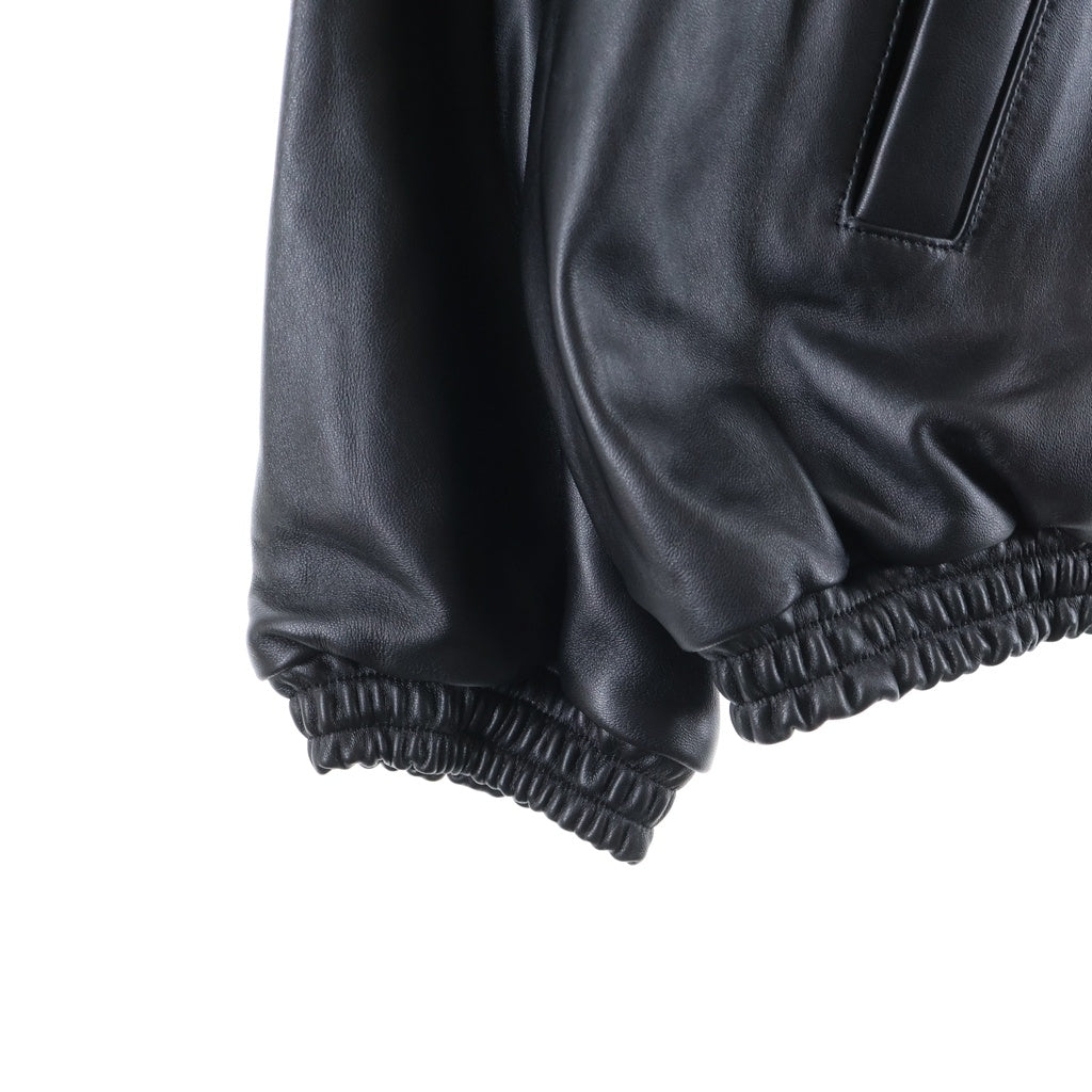 Stein(シュタイン) 25AW SHEEP LEATHER STAND COLLAR JACKET シープレザー スタンドカラージャケット ブラック ST.1220