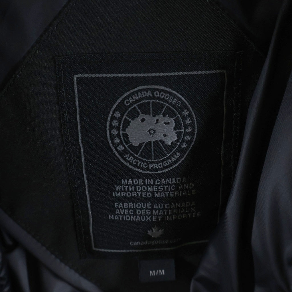 CANADA GOOSE(カナダグース) MACMILLAN PARKA マクラミン フーデッド ダウンジャケット ブラック 3804MB