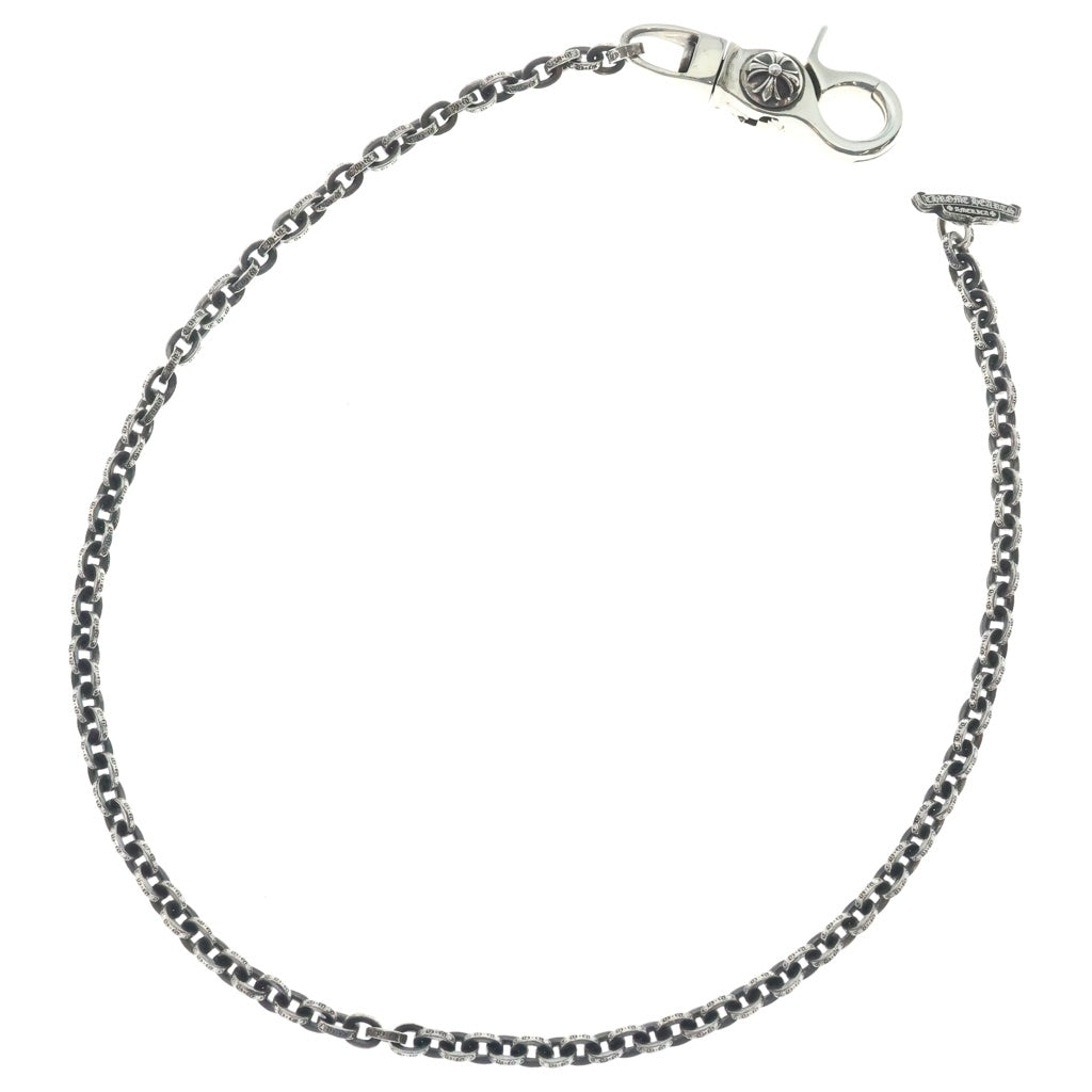 CHROME HEARTS(クロムハーツ) 1 CLIP T-BAR PAPER CHAIN 18 1クリップ Tバー ペーパーチェーンウォレットチェーン 18inch シルバー