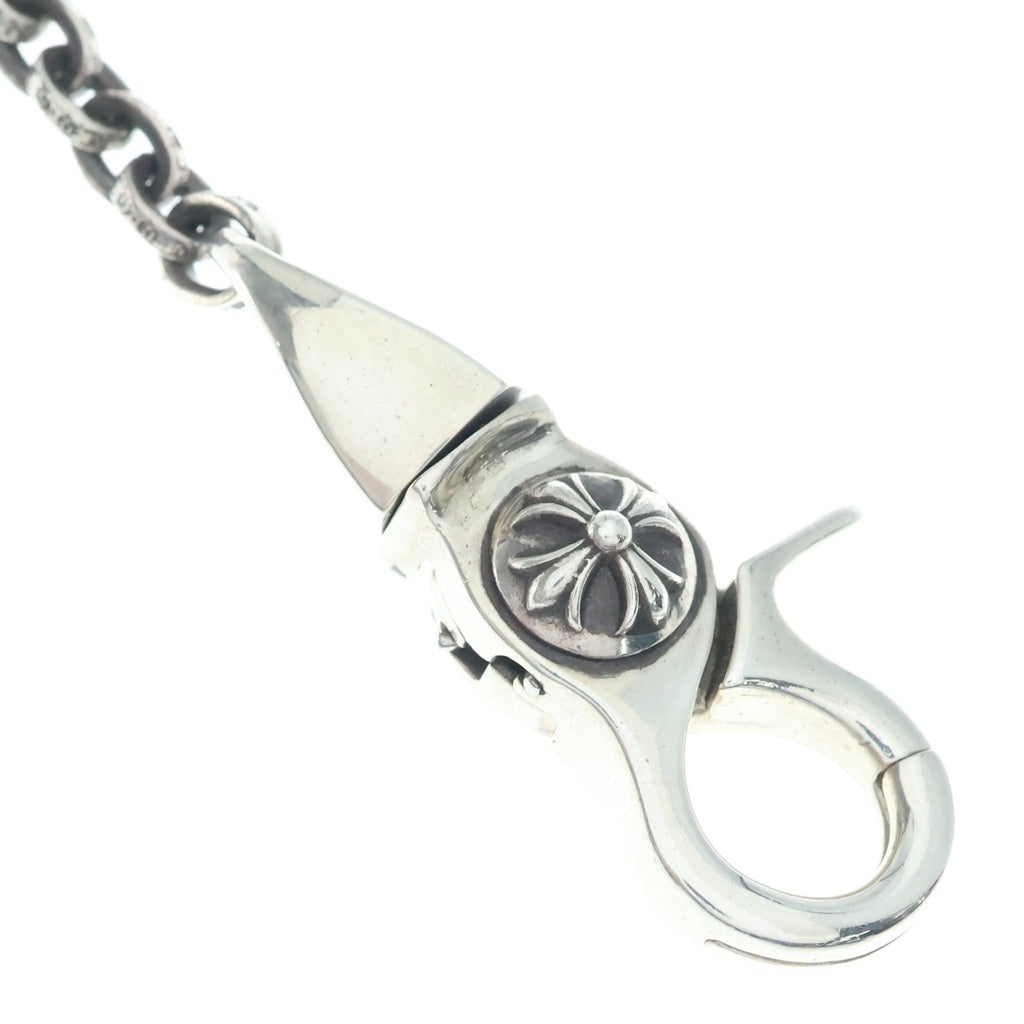 CHROME HEARTS(クロムハーツ) 1 CLIP T-BAR PAPER CHAIN 18 1クリップ Tバー ペーパーチェーンウォレットチェーン 18inch シルバー