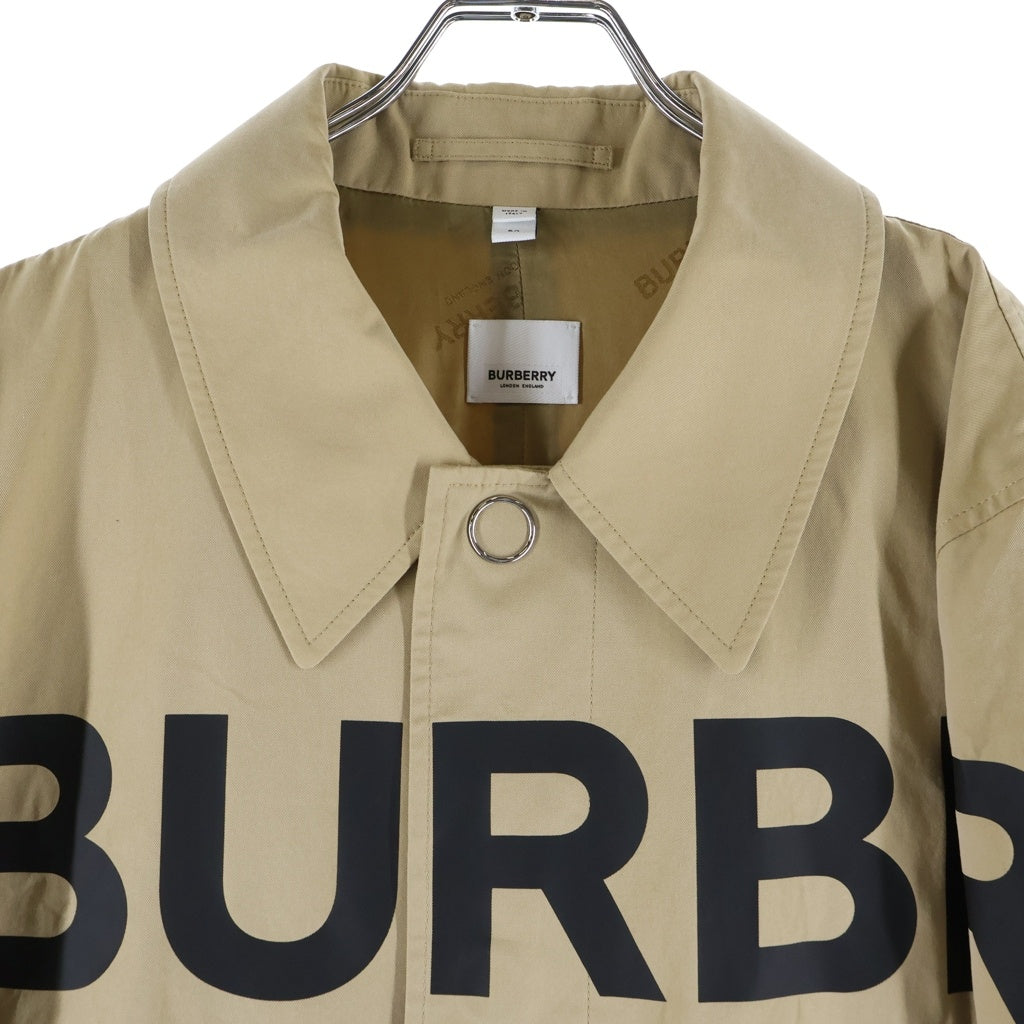 BURBERRY(バーバリー) 19SS ホースフェリープリント ステンカラーコート ベージュ 8015897
