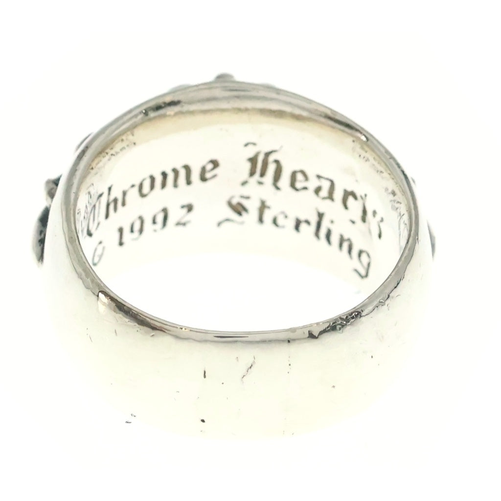 CHROME HEARTS(クロムハーツ) FLRL CRS フローラルクロス リング シルバー BCA346