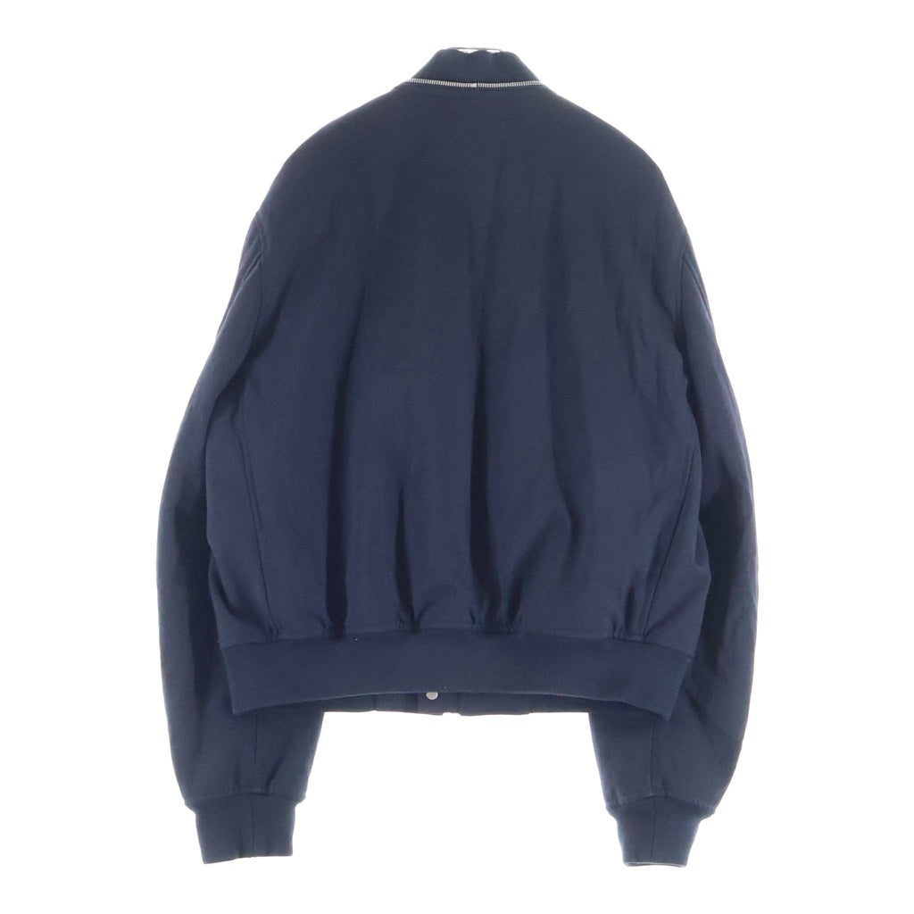 JIL SANDER(ジルサンダー) W BLOUSON 05 ウールギャバジン ワードローブ パファージャケット ブルゾン ブラック J23BN0004