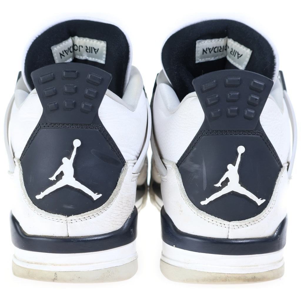 NIKE(ナイキ) AIR JORDAN Military Black エアジョーダン 4 ミリタリーブラック ハイカットスニーカー ホワイト/ブラック US10/28cm DH6927-111