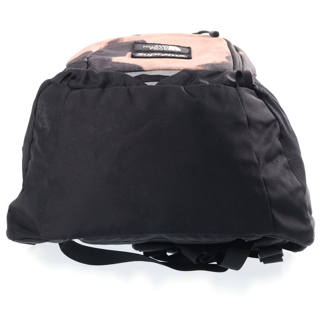 SUPREME(シュプリーム) 21AW ×THE NORTH FACE Bleached Denim Print Pocono Backpack ザノースフェイス ブリーチド デニムプリント バックパック ブラック/ブラウン