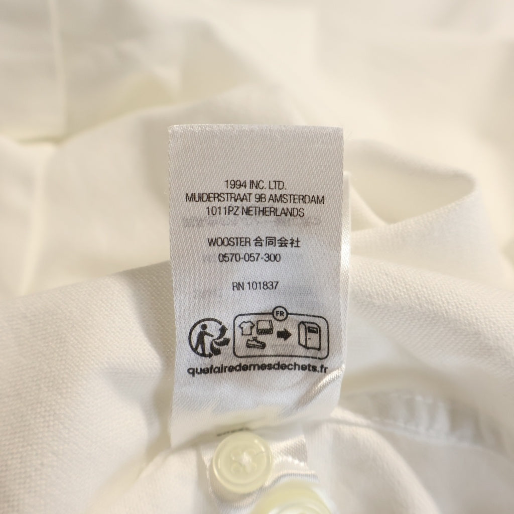 SUPREME(シュプリーム) Loose Fit Oxford S/S Shirt ルーズフィット オックスフォード半袖シャツ ホワイト
