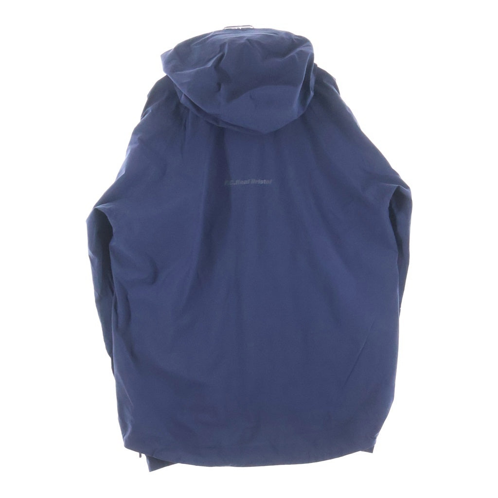 F.C.R.B./F.C.Real Bristol/FCRB(エフシーアールビー/エフシーレアルブリストル) 22SS WARM UP JACKET ウォームアップ フーデッド ジャケット パーカー ネイビー FCRB-220000