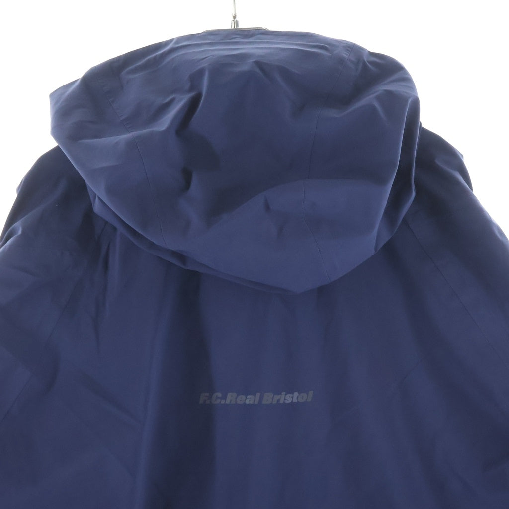 F.C.R.B./F.C.Real Bristol/FCRB(エフシーアールビー/エフシーレアルブリストル) 22SS WARM UP JACKET ウォームアップ フーデッド ジャケット パーカー ネイビー FCRB-220000