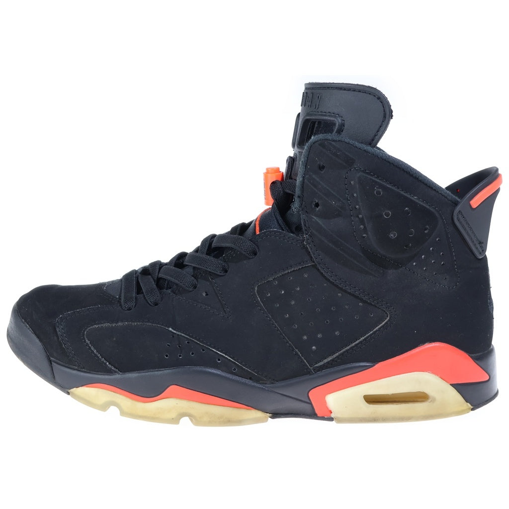 NIKE(ナイキ) AIR JORDAN INFRARED エアジョーダン 6 インフラレッド ハイカットスニーカー ブラック/レッド US10/28cm 384664-060